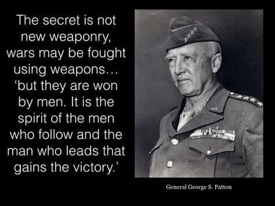 Patton's Practice: The Secret Is The 'Spirit' Of The Man...