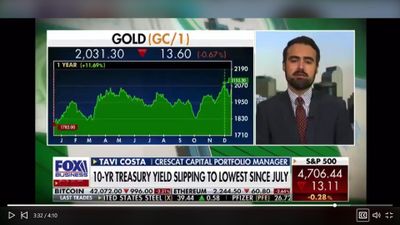 #OtavioTaviCosta Of #Crescat Capital: On #MakingMoney With #CharlesPayne: Watch: "This Week’s Macro Developments Played A Critical Role In Substantially Strengthening The Case For Investing In Hard Assets."