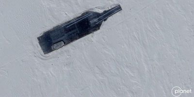 #ShannonBrandao, #ChinaBoss: Satellite Images Show China Made An Apparent USS Gerald R. Ford Aircraft Carrier Target Out In The Desert
