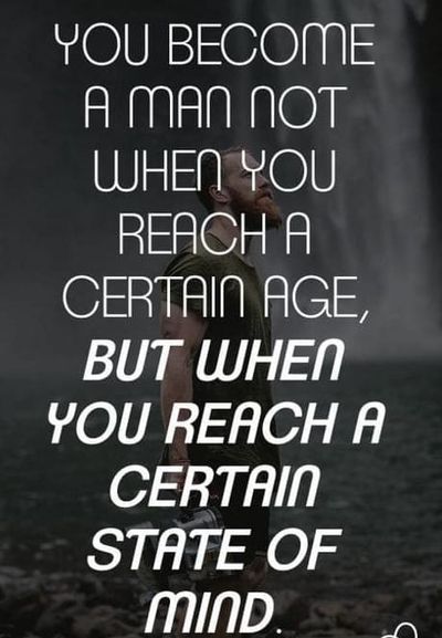 Man Up...