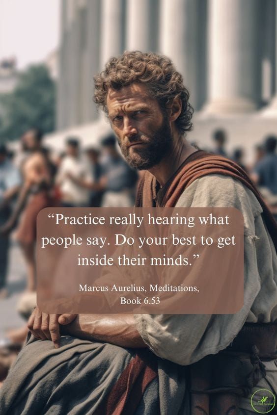 Stoic Study: Marcus Aurelius, Meditations, 'Think' About it...