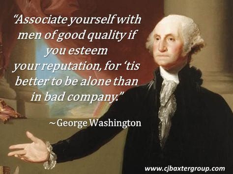 Founder's Note... Classical Liberal, George Washington