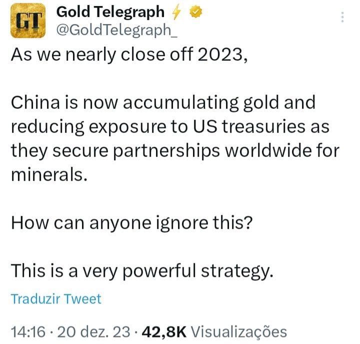 #GustavoPhilippsenFuhr, Market Intelligence: Gold