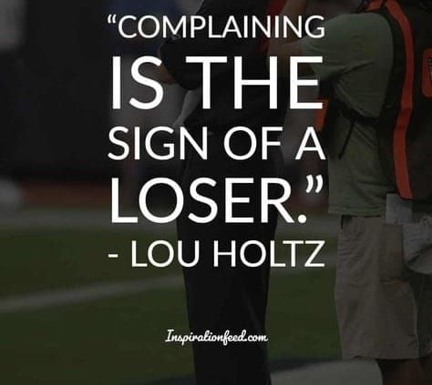 Lou's Lesson: And So Is Not Holding Yourself Accountable For Your Own Screw-Ups...