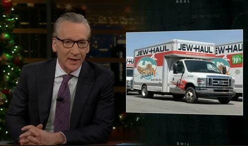 #ZeroHedge: Watch: #Maher: "It's Hard To Negotiate When The Other Side's Position Is - You All Die And Disappear" : 'Israel Isn't Going Anywhere "Get used to it..."'
