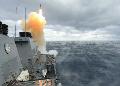 #ZeroHedge: US Warship Downs Houthi Drone Over Red Sea "In Self-Defense"