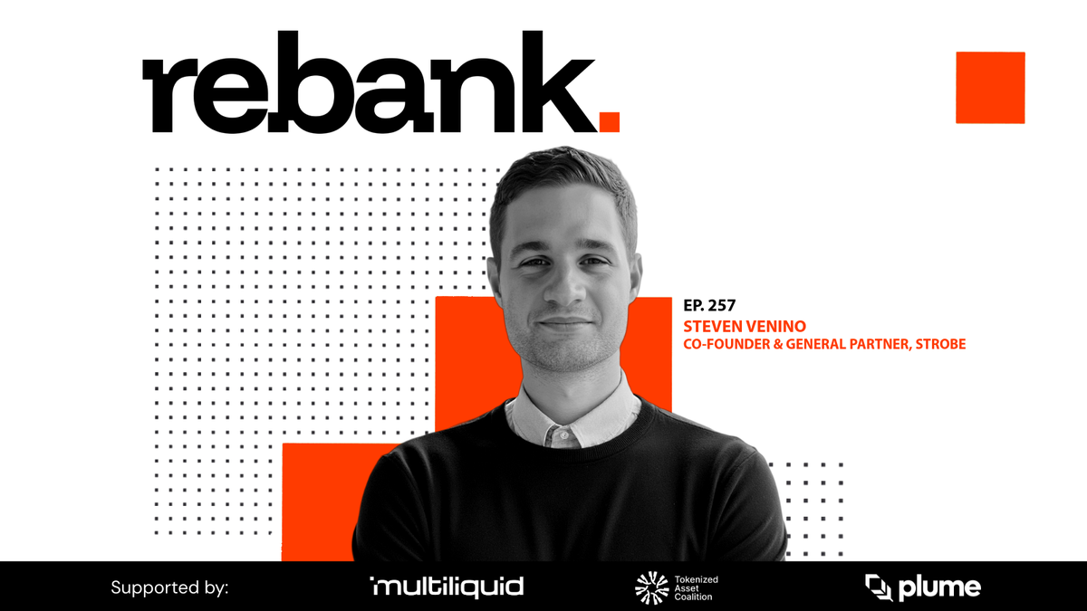 Bringing Traditional Venture Discipline to Crypto Markets with Steven Venino of Strobe