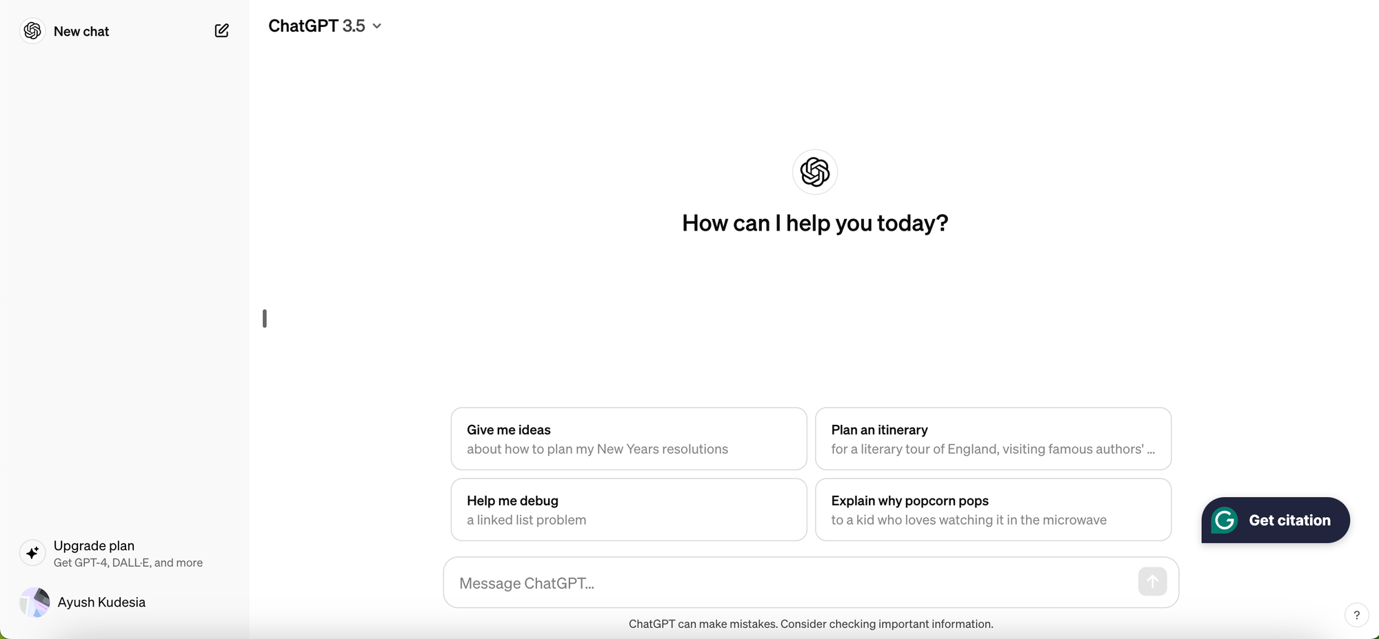 AI paragraph generator tools - ChatGPT