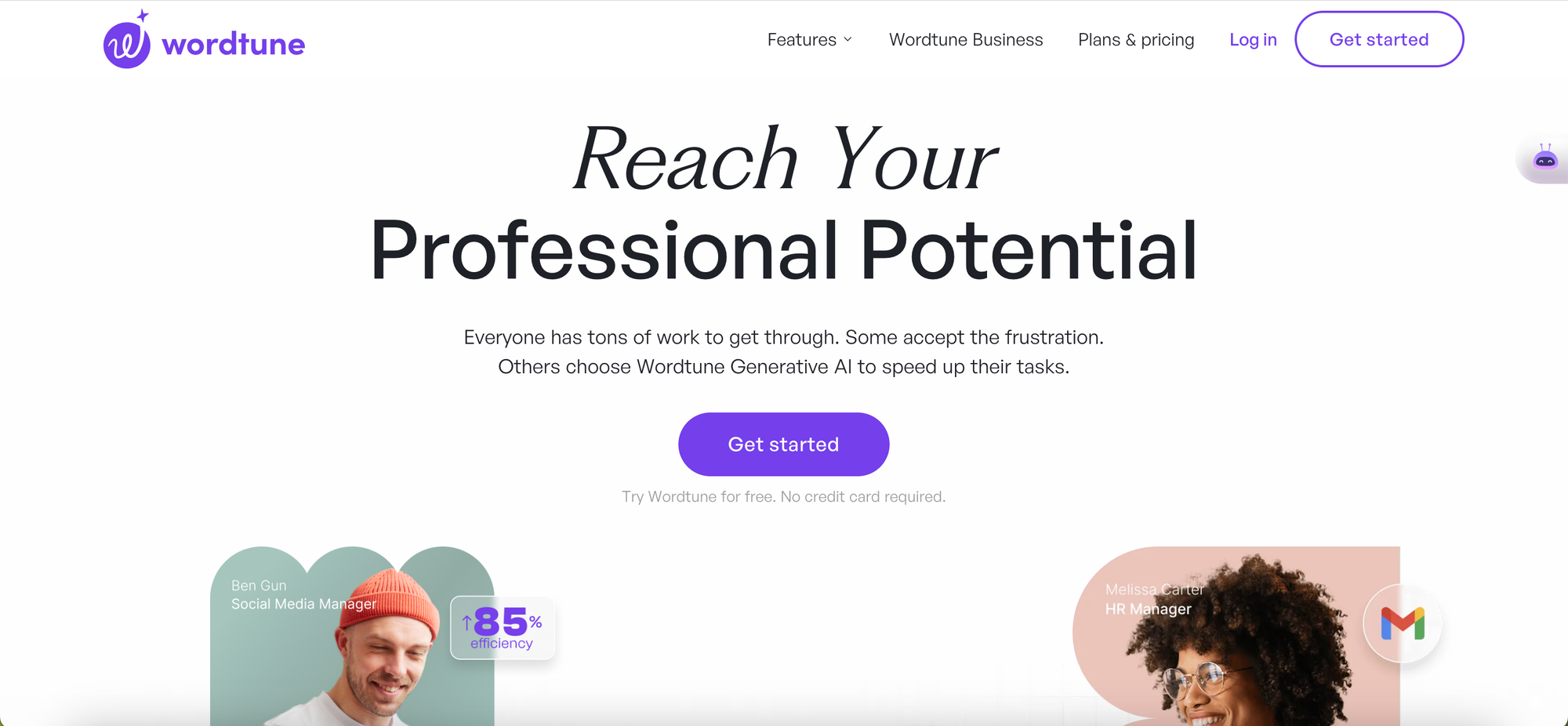 Chrome extensions for productivity - Wordtune