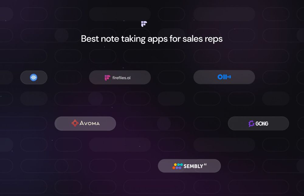 10 Best AI Note-taking Apps for Busy Sales Reps (2024)