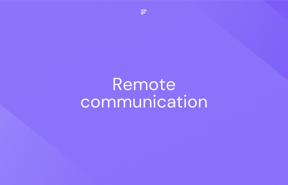 What is Remote Communication?