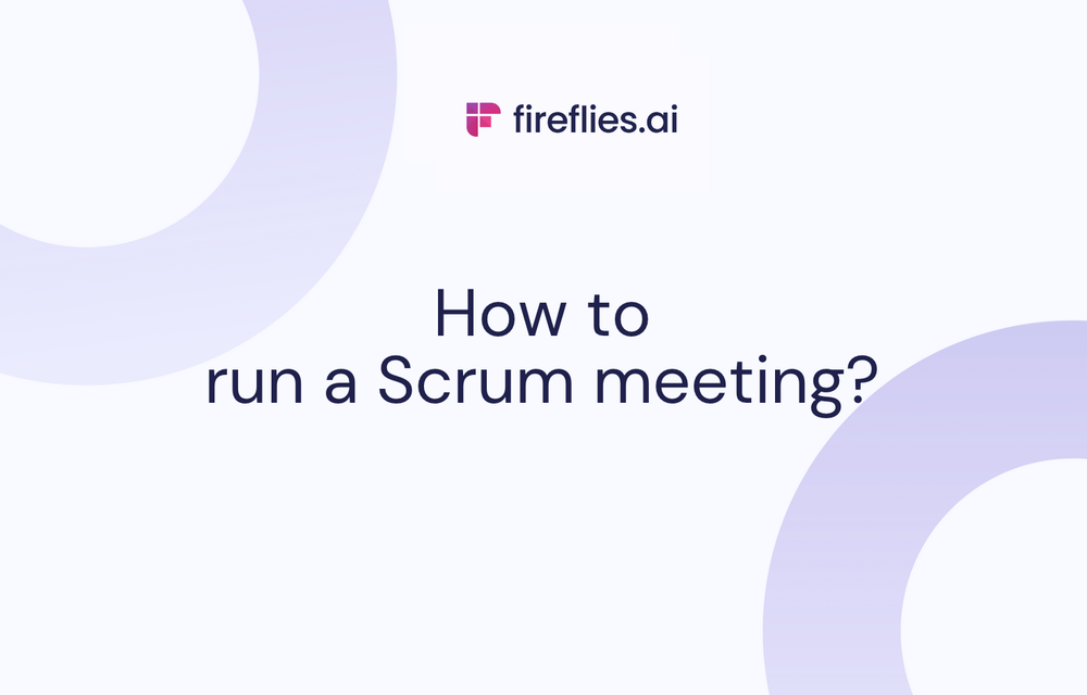 How to Run a Scrum Meeting?