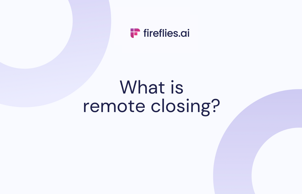 What is Remote Closing?