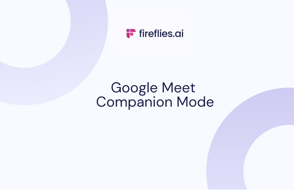 How to Use Google Meet Companion Mode for More Productive Meetings