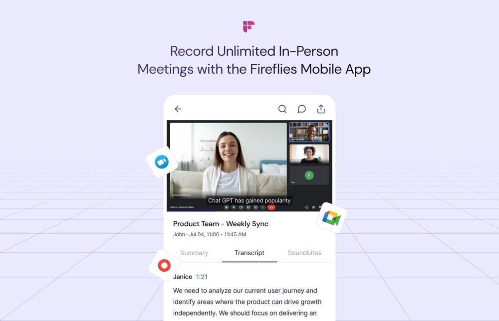 Fireflies Launches Mobile App for iOS and Android