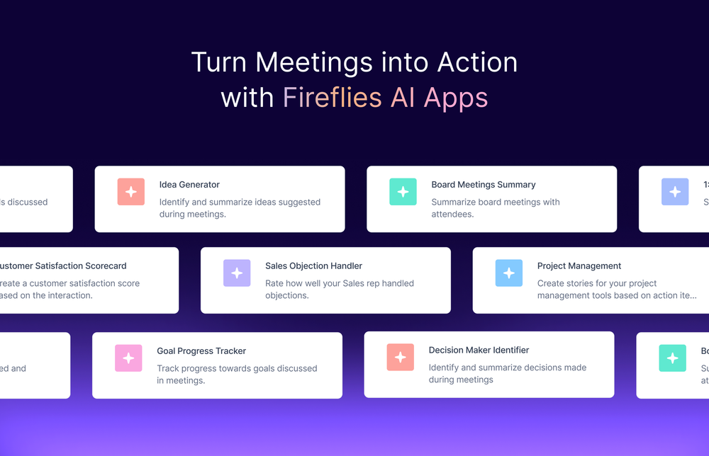 Introducing Fireflies AI Skills: A New Era of Agentic Capabilities Beyond Note-Taking