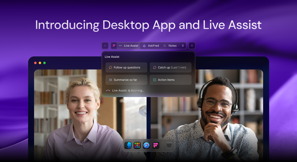 Fireflies launches Live Assist and Desktop App to deliver real-time help in every meeting