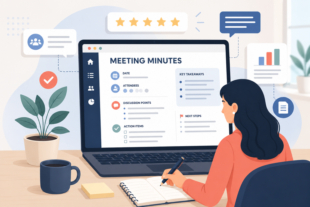 How to Take Meeting Minutes: 12 Tips From People Who Take Them Every Day