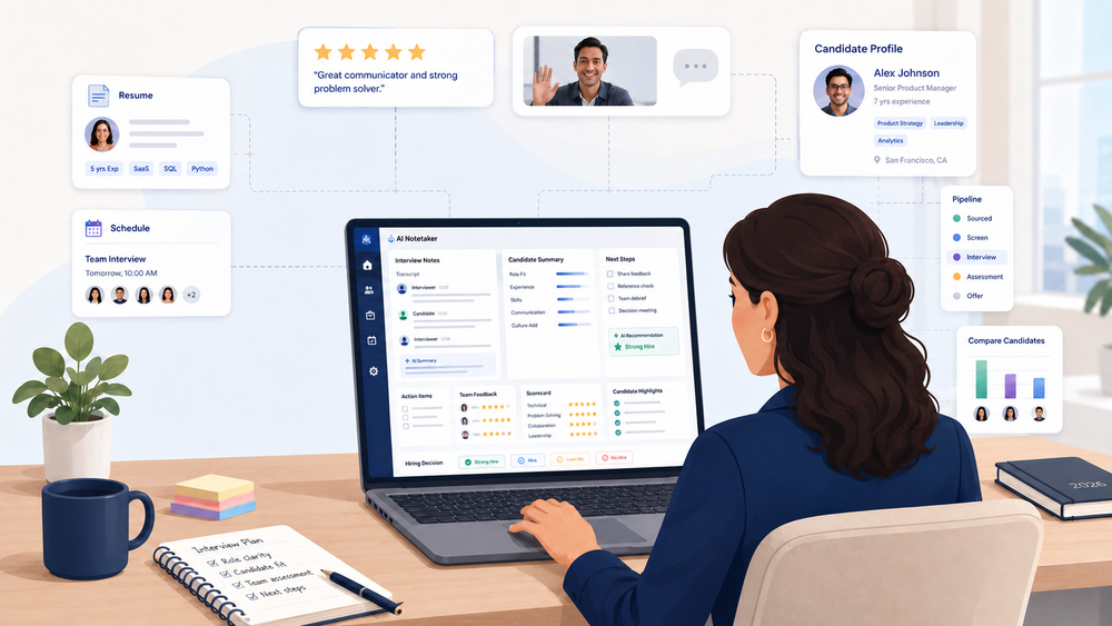 Best AI Notetaker for Recruiting in 2026: Compared for Interview Teams