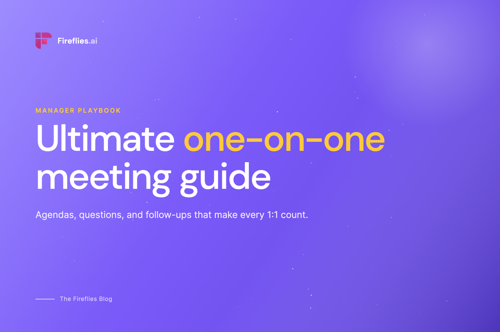 The One-on-One Meeting Guide: 5 Templates, Question Banks, and How to Run Great 1:1s [2026]