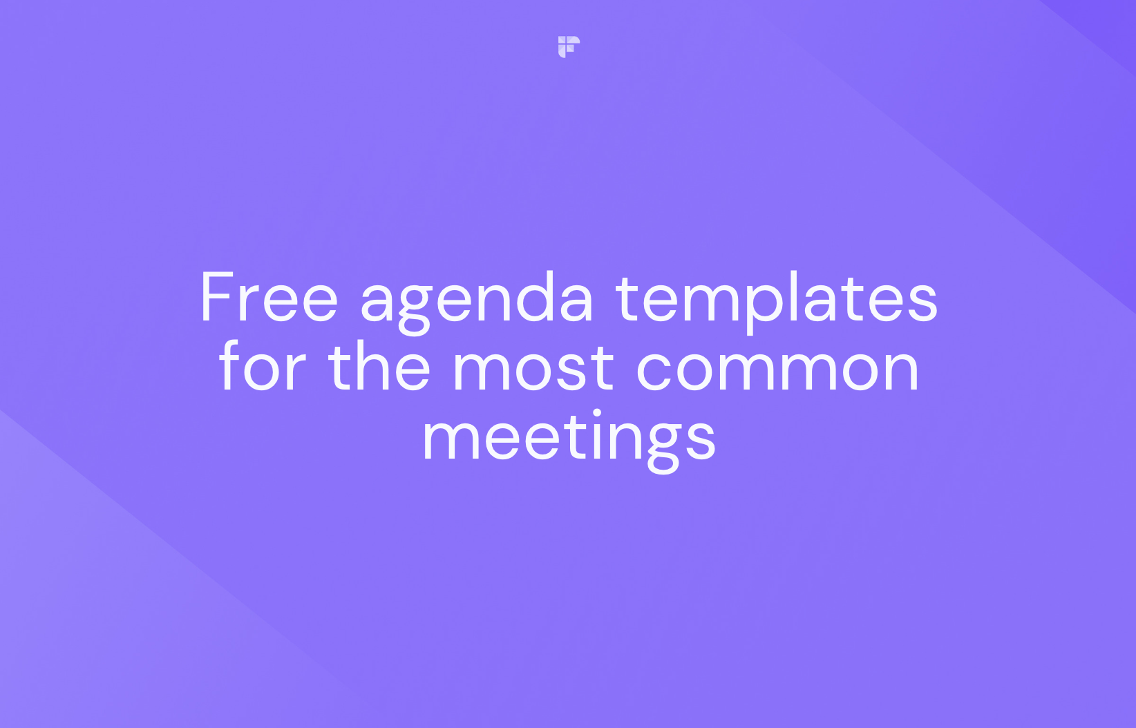 5 Free Agenda Templates for the Most Common Meetings (Word and Google Docs)