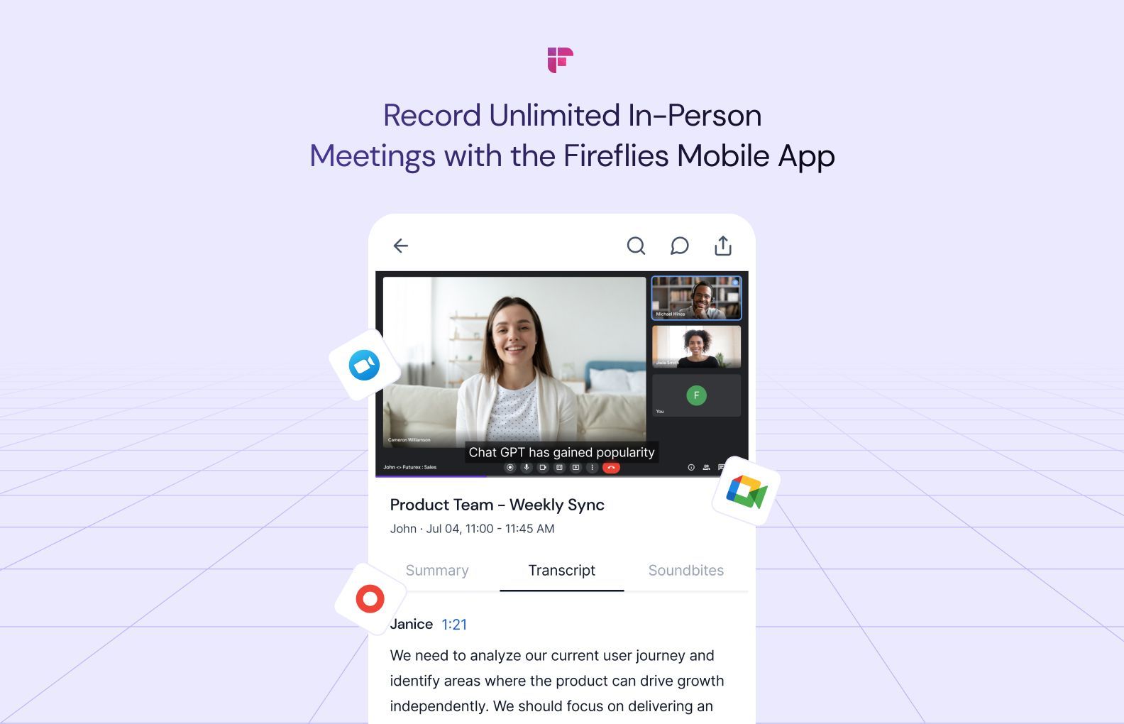 Fireflies Launches Mobile App for iOS and Android