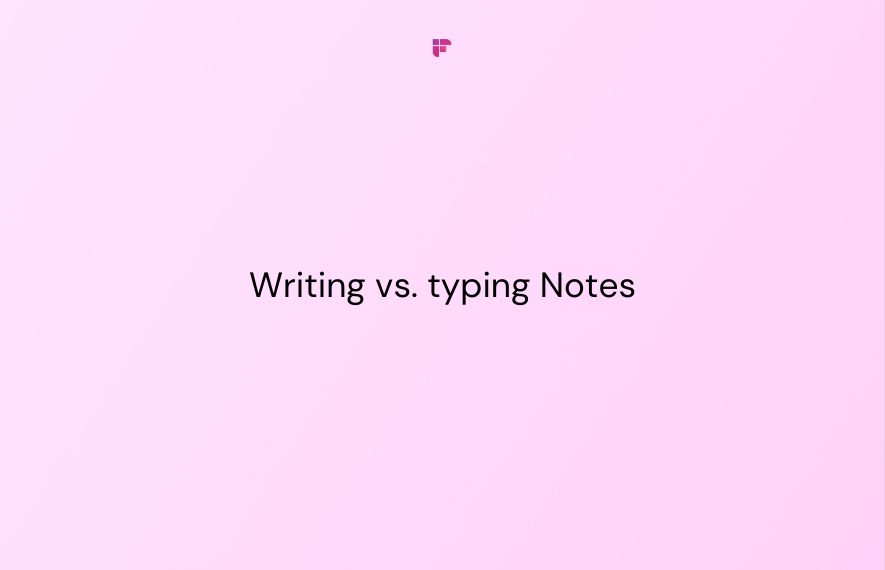 Writing vs. Typing Notes: Examining the Effectiveness for Information Recall