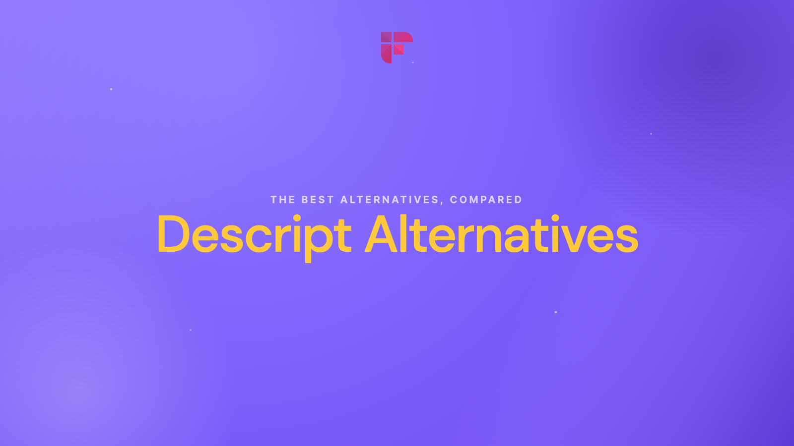 14 Best Descript Alternatives in 2026 [Free & Paid]