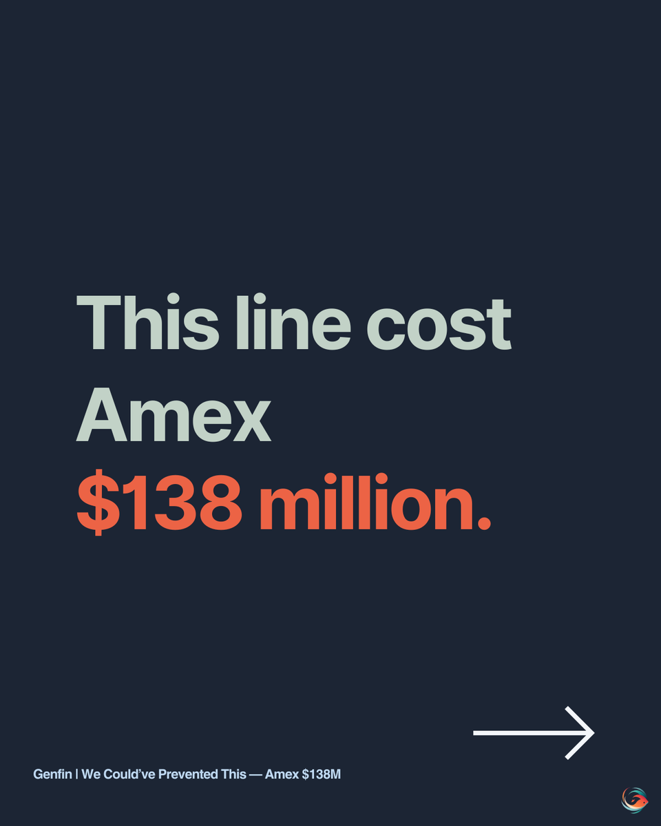 How a Single Sales Line Cost Amex $138M — And Why It Could Happen to You