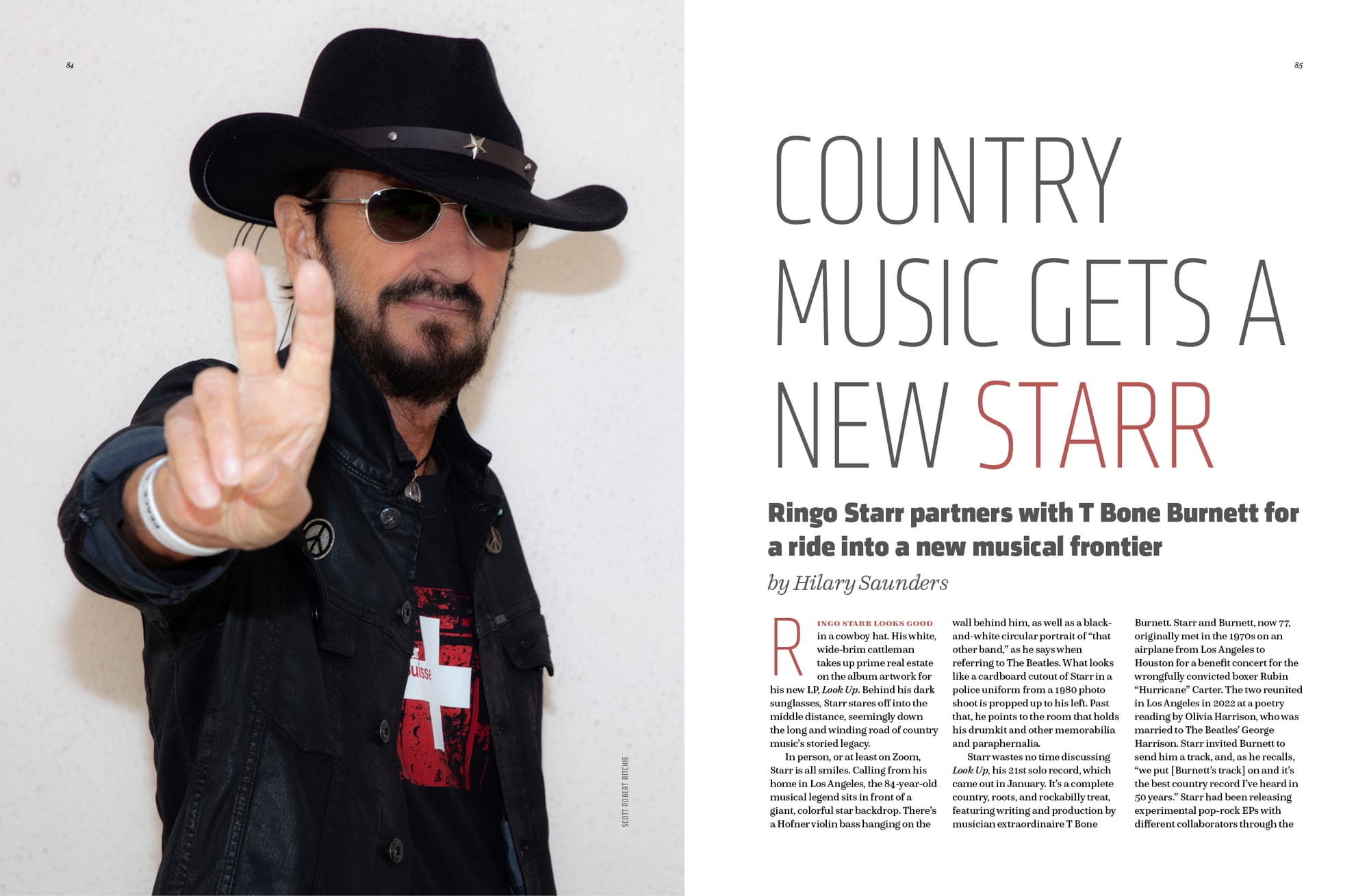 Country Music Gets a New Starr: Ringo Starr Partners with T Bone Burnett for a Ride Into a New Musical Frontier
