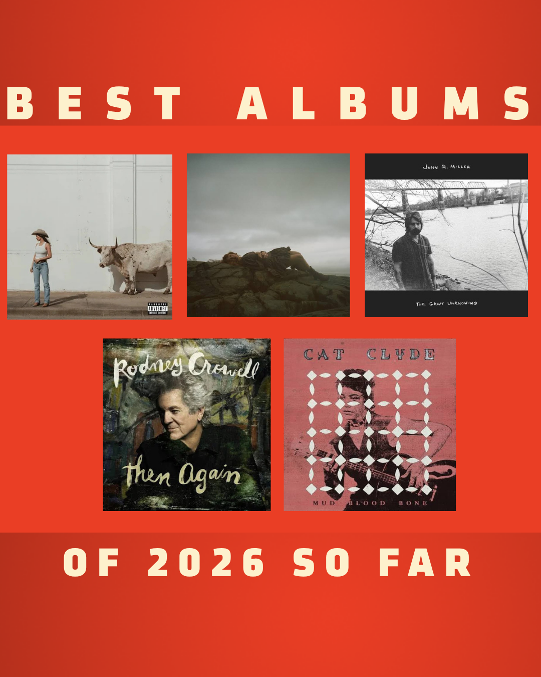 No Depression's 5 Best Albums of 2026 So Far