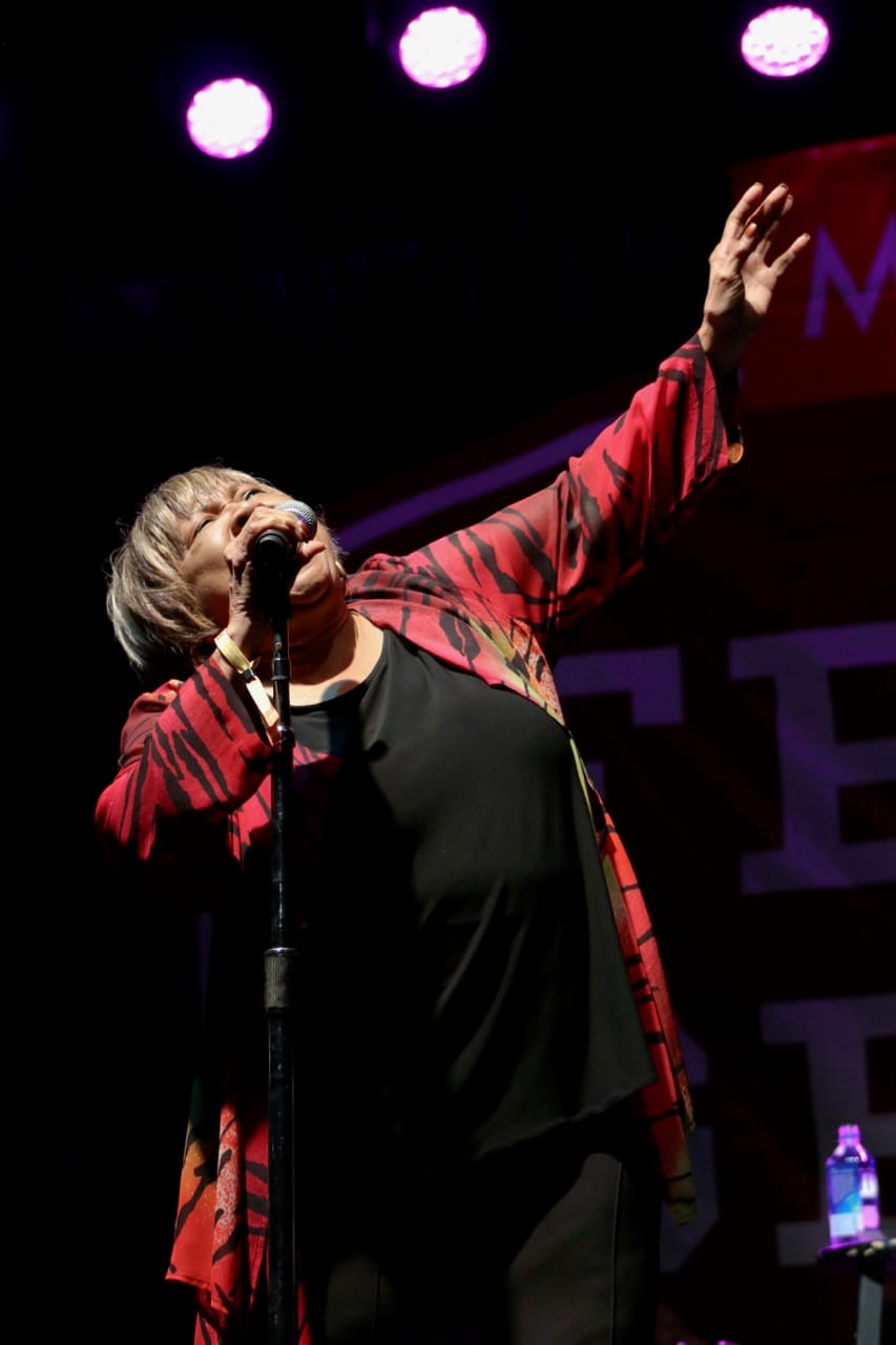 Mavis Staples at the 2019 FreshGrass Festival in North Adams, Massachusetts