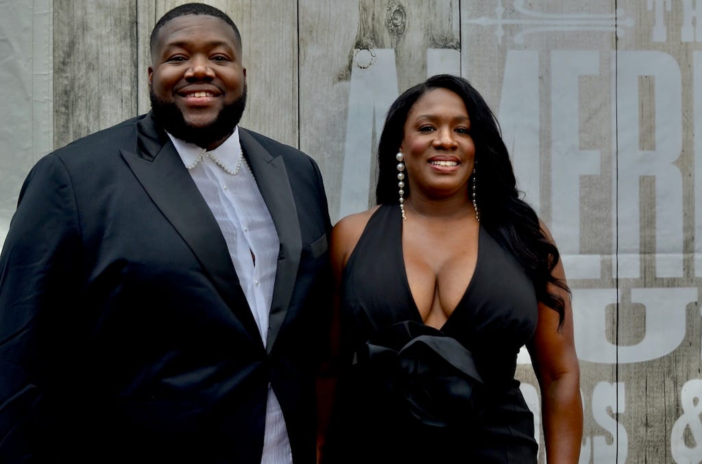 The War and Treaty on the Americana Music Honors & Awards Red Carpet in September 2023.