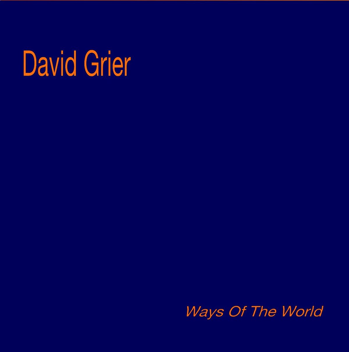 David Grier Enlists Talented Friends to Explore ‘Ways of the World’
