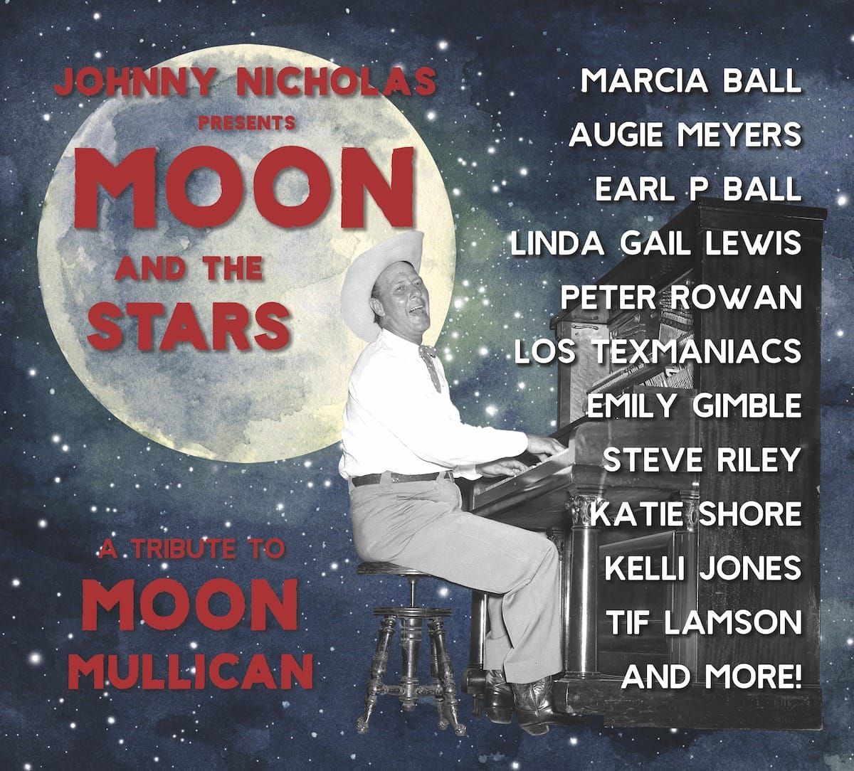 ALBUM REVIEW: A Tribute to Honky-Tonk Pianist Moon Mullican