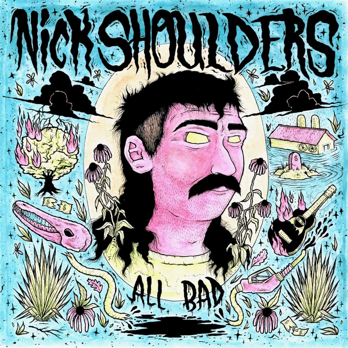 ALBUM REVIEW: Nick Shoulders Calls For a Country Conversation on ‘All Bad’