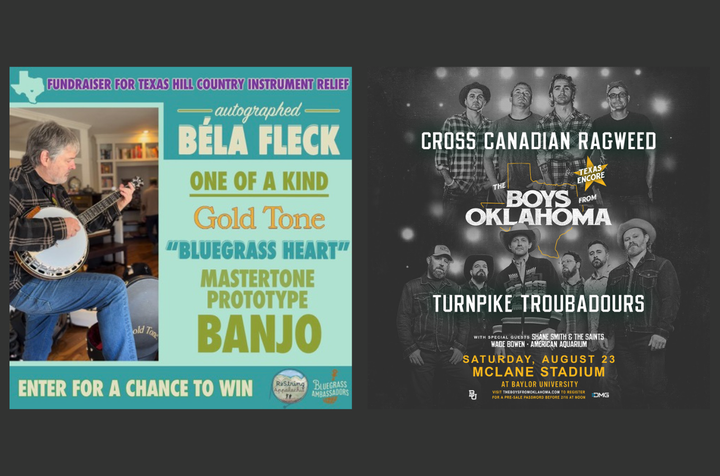 BONUS TRACKS: Texas Flood Relief Efforts and More Roots Music News