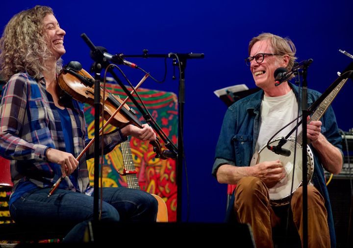 Kiernan Kane & Rayna Gellert - Mountain Stage - Photo by Amos Perrine