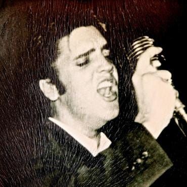 My Grandmother, Dad & Elvis