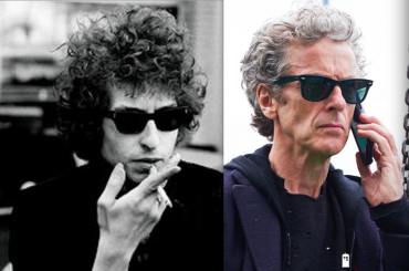 Ray-Bans, Music, and Popular Culture:  Bob Dylan and Peter Capaldi as Doctor Who