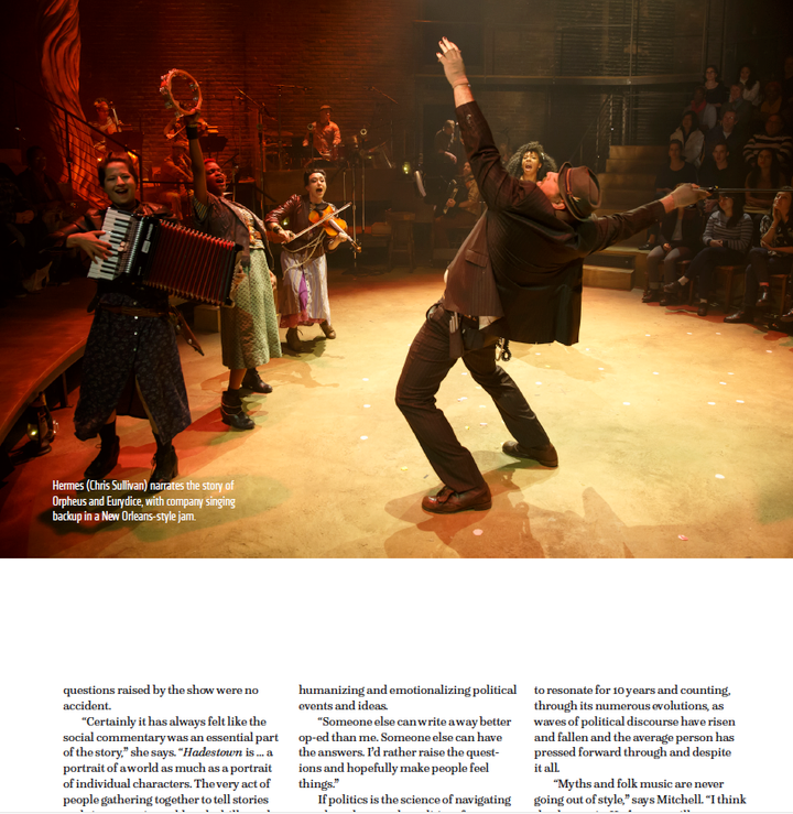 The Work Is Never Done: Anaïs Mitchell’s Folk Opera 'Hadestown' Gets New Life