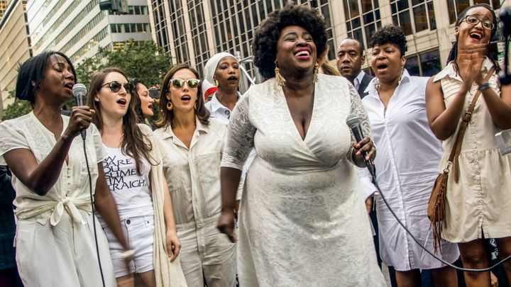 PRINT EXCERPT: The Resistance Revival Chorus Takes Action with Art and Activism
