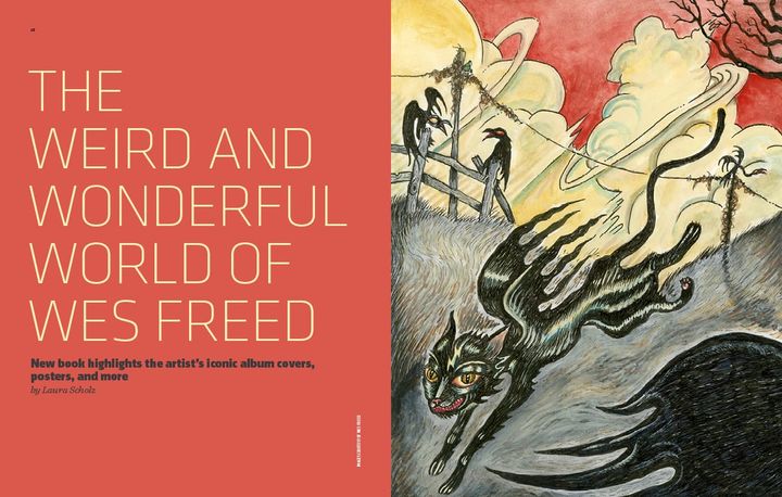 JOURNAL EXCERPT: The Weird and Wonderful World of Wes Freed