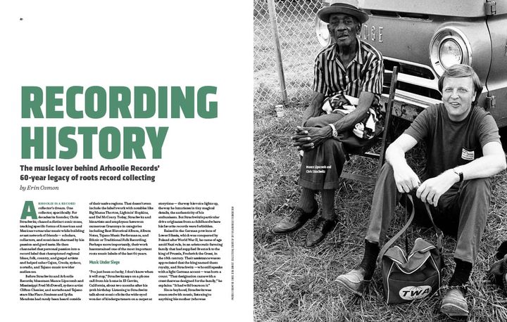 JOURNAL EXCERPT: Arhoolie Records’ 60-year Legacy of Roots Record Collecting