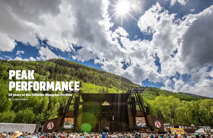 JOURNAL EXCERPT: 50 Years of the Telluride Bluegrass Festival