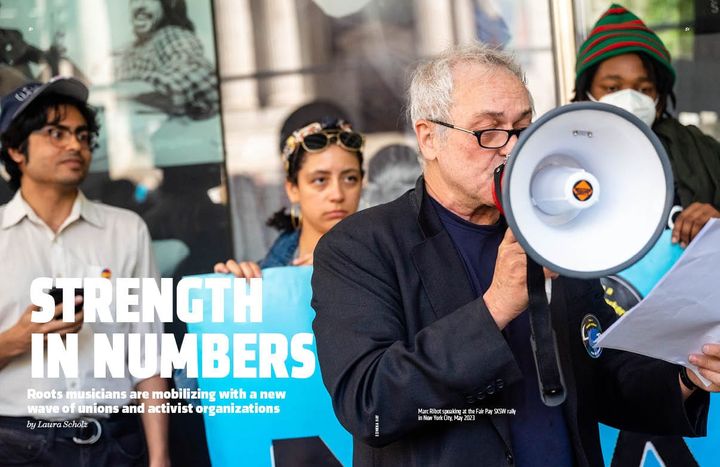 JOURNAL EXCERPT: Roots Musicians Are Mobilizing With a New Wave of Unions