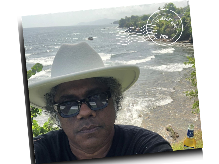 A Postcard From Gary Hector in Trinidad and Tobago