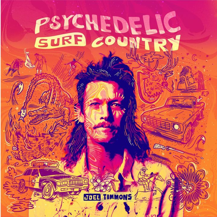 ALBUM REVIEW: Joel Timmons' Debut Solo Album, 'Psychedelic Surf Country' Offers a Musical Kaleidoscope of his World