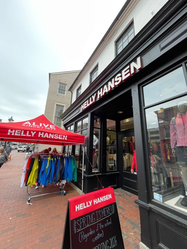Why are there two Helly Hansen stores in Annapolis? And why are they both on the same block?