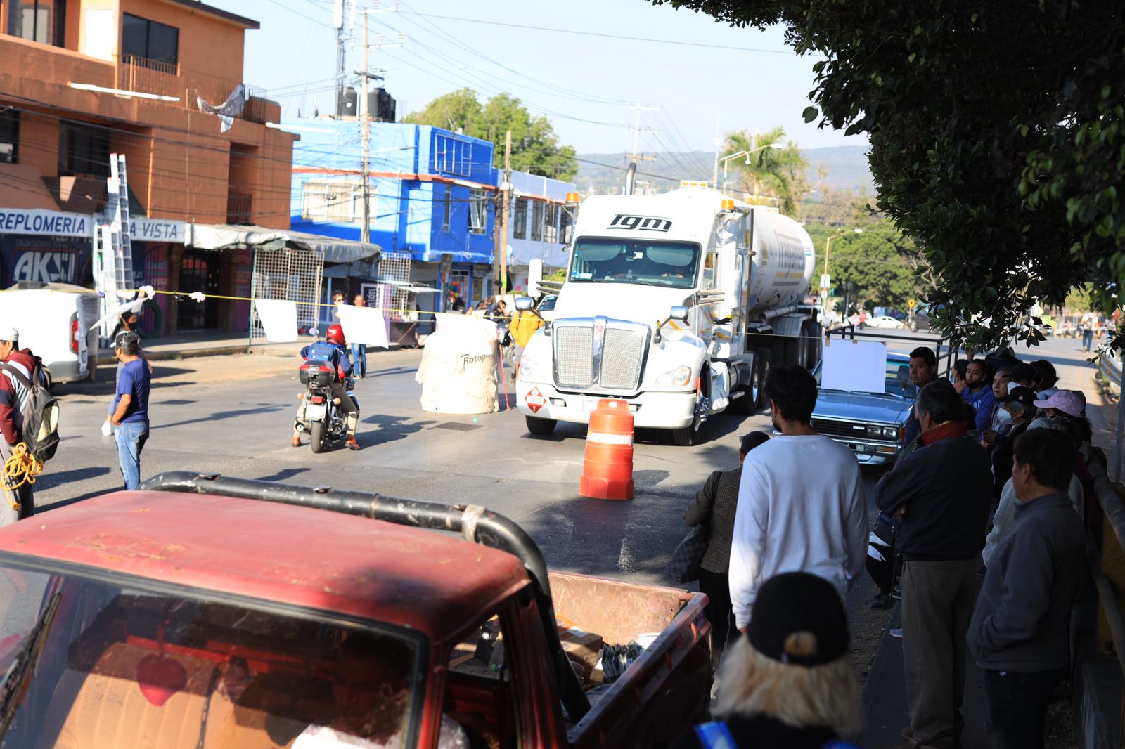 bloqueos morelos falta agua